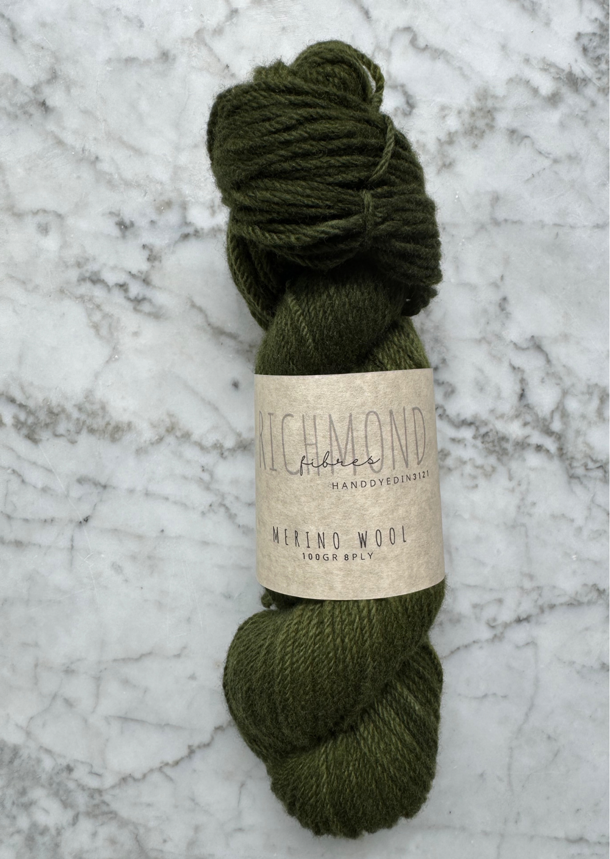 Hand-dyed Merino Yarn | Semi-Solid | 8-ply | Dyed to Order