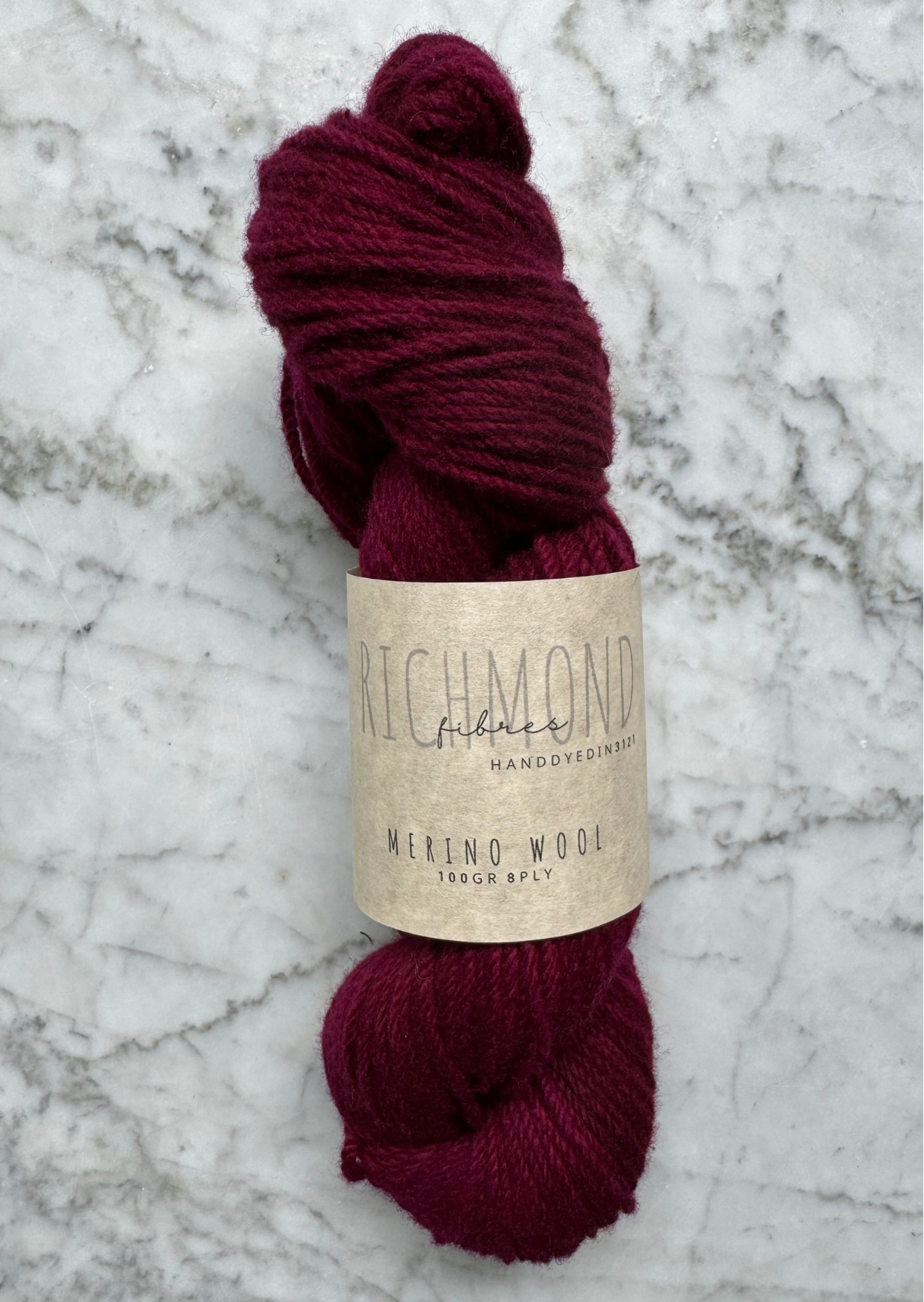 Hand-dyed Merino Yarn | Semi-Solid | 8-ply | Dyed to Order