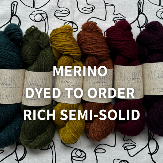 Merino Solid Colours Products – Richmond Fibres