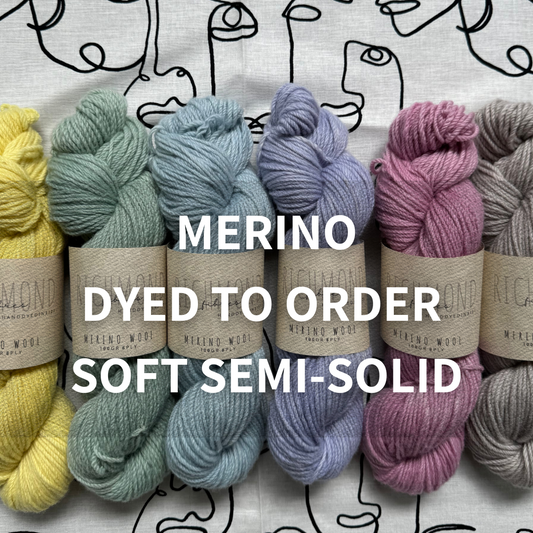 Merino Solid Colours Products – Richmond Fibres
